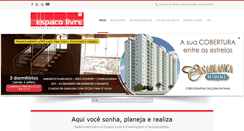 Desktop Screenshot of espacolivreconstrucoes.com.br